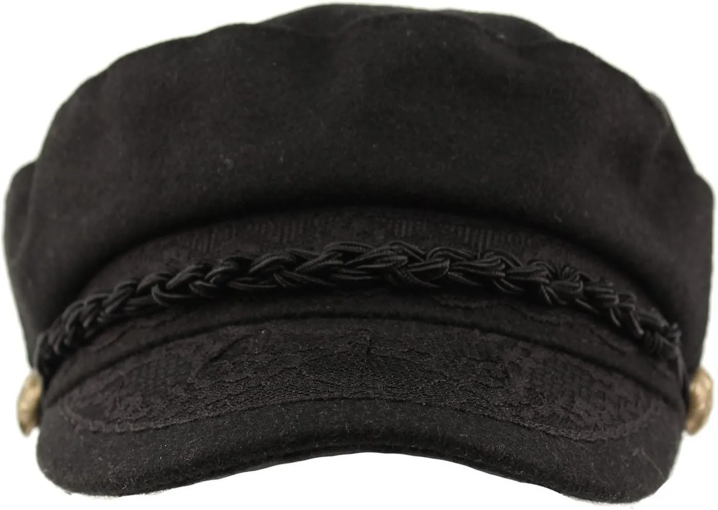 Men's Greek Fisherman Sailor Fiddler Winter Wool Driver Hat Flat Cap
