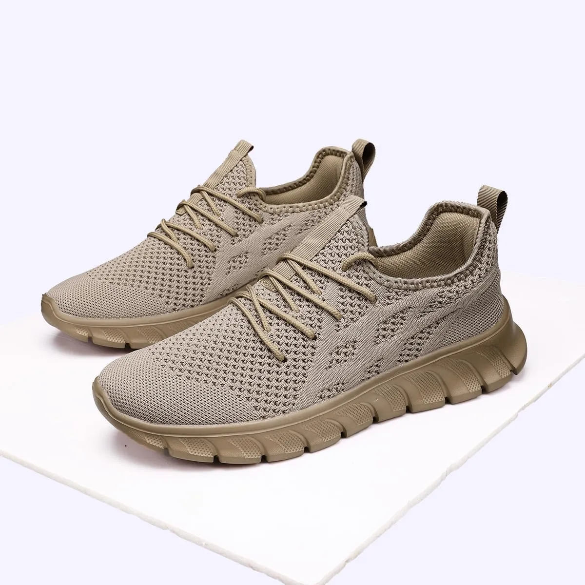 Men's Road Running Shoes Walking Tennis Sports Slip On Sneaker Workout Gym Comfortable Fashion Shoes for Men