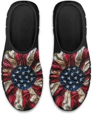 Mens Slip on Shoes Casual Loafers Running Sneakers Slip on Walking Sneakers with Black EVA Sole