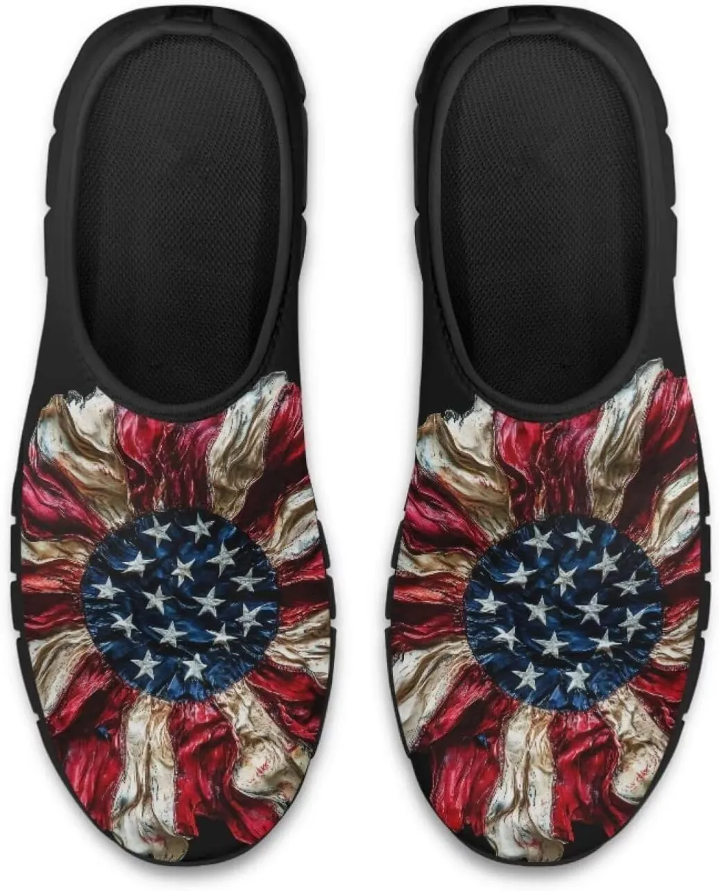 Mens Slip on Shoes Casual Loafers Running Sneakers Slip on Walking Sneakers with Black EVA Sole