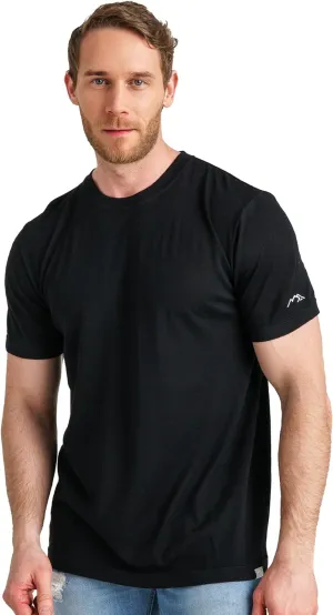Merino.tech Merino Wool T-Shirt Mens - 100% Merino Wool Undershirt Lightweight Base Layer