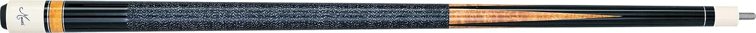 Meucci Cues Pool Cue with Black Sleeve and Black Bumper Weight: 21 oz.