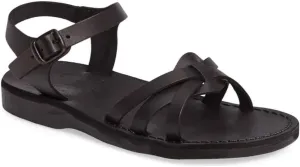 Miriam - Leather Slingback Buckle Sandal - Womens Sandals
