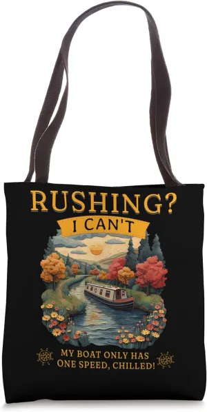 Narrowboat Outfit Ideas For Men & Canal Boating Barge Owner Tote Bag