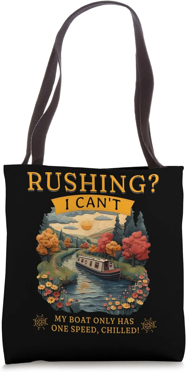 Narrowboat Outfit Ideas For Men & Canal Boating Barge Owner Tote Bag