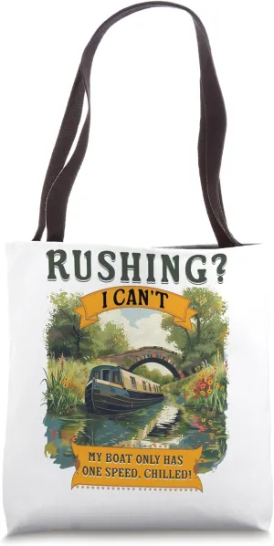 Narrowboat Outfit Ideas For Men & Canal Boating Barge Owner Tote Bag