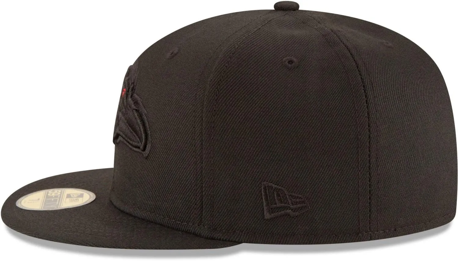 New Era Men's Cleveland Browns Black on Black 59FIFTY Fitted Hat