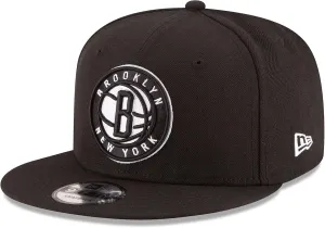 New Era NBA Black 9FIFTY Adjustable Snapback Hat Cap One Size Fits All