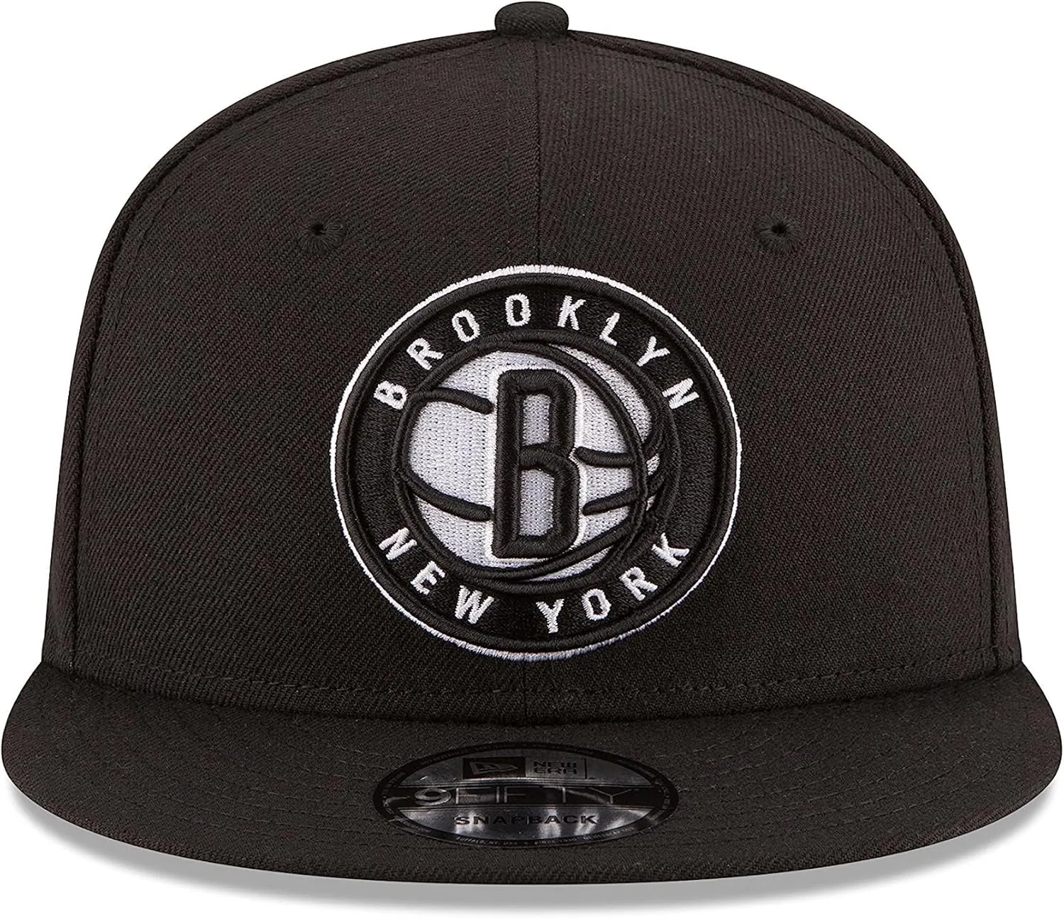 New Era NBA Black 9FIFTY Adjustable Snapback Hat Cap One Size Fits All