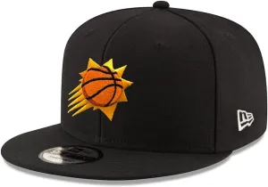 New Era Phoenix Suns 9FIFTY Shooting Ball Snapback Cap, Adjustable Hat Black Black Black
