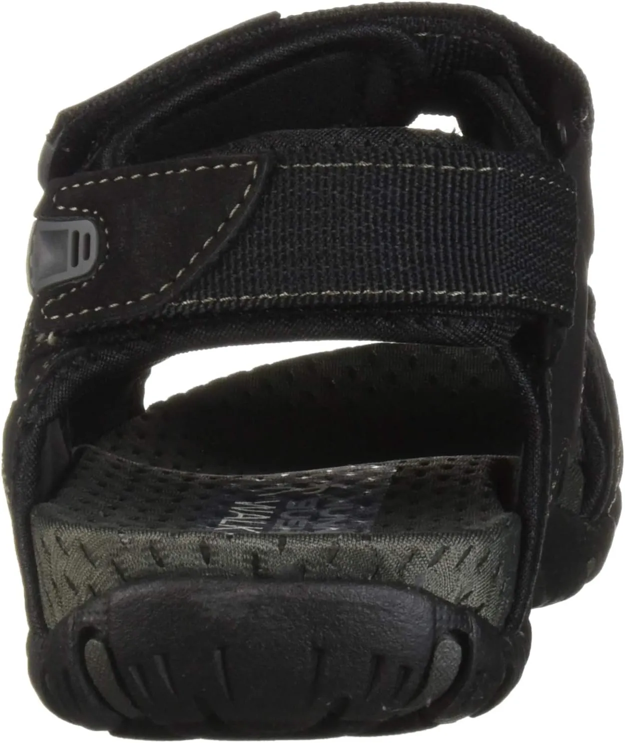 Nunn Bush Men's Rio Bravo Three Strap Outdoor Sport River Sandal with Hook and Loop Closure
