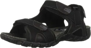 Nunn Bush Men's Rio Bravo Three Strap Outdoor Sport River Sandal with Hook and Loop Closure