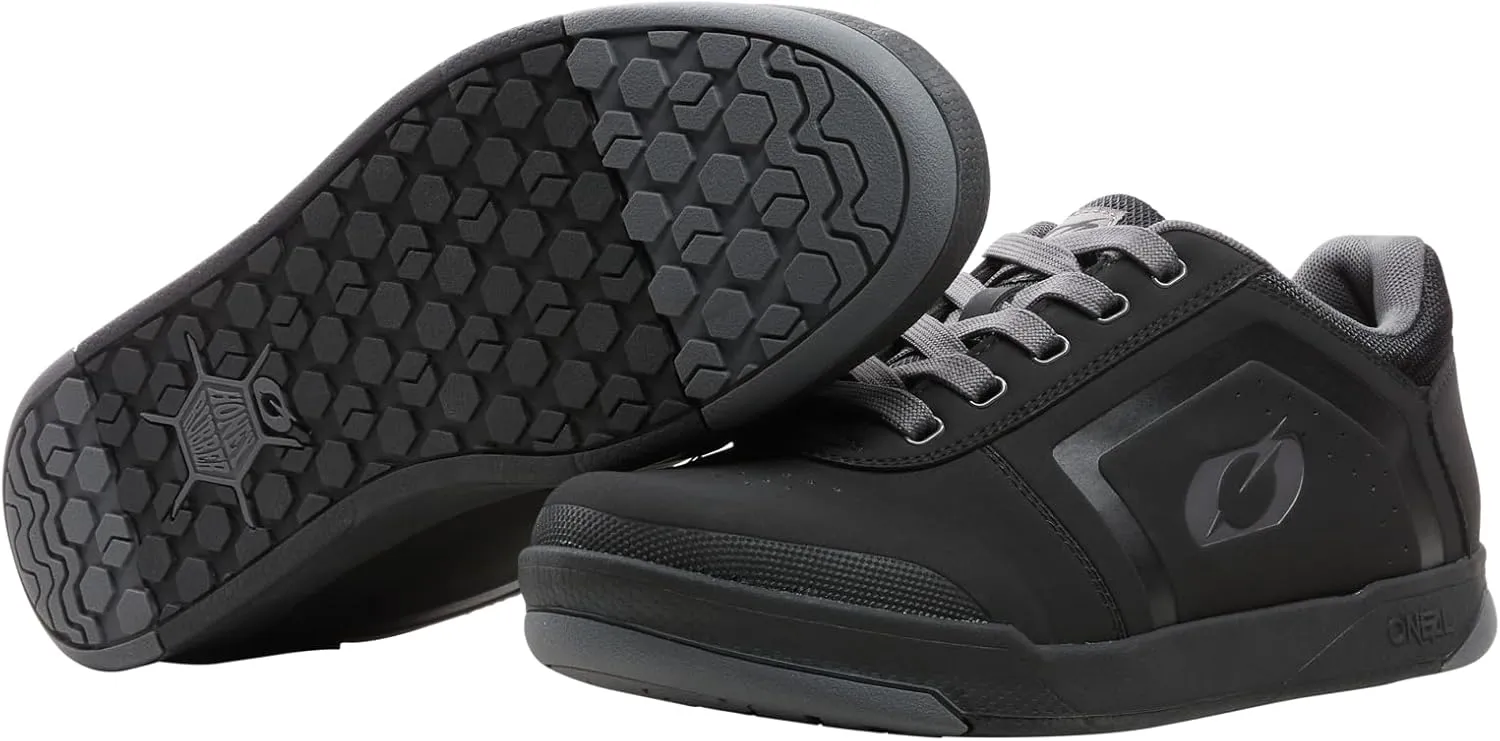 O'Neal Pinned Flat Pedal MTB Shoe V.22 Black/Gray 8 (41)