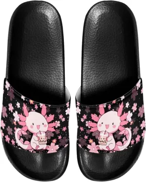 Open Toe Slippers for Women Rubber Slides Womens Sandal Slippers