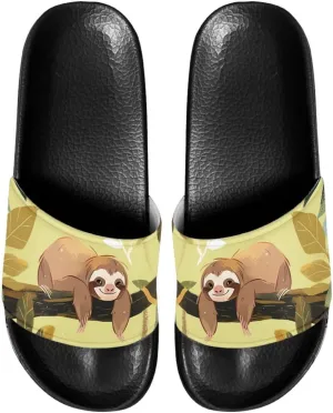 Open Toe Slippers for Women Rubber Slides Womens Sandal Slippers