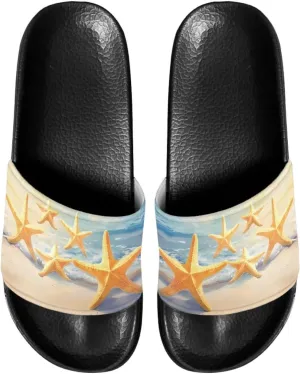 Open Toe Slippers for Women Rubber Slides Womens Sandal Slippers