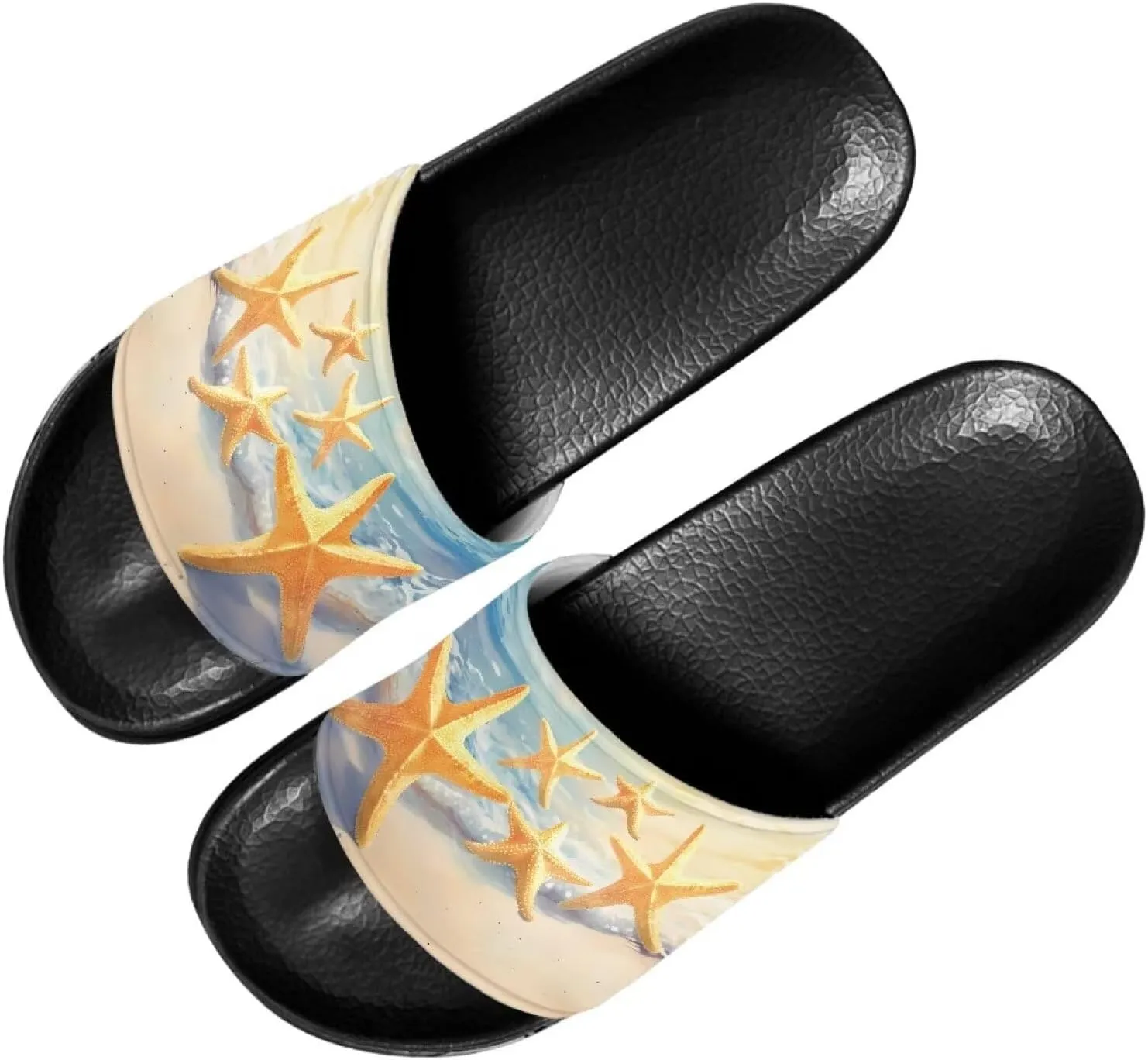 Open Toe Slippers for Women Rubber Slides Womens Sandal Slippers