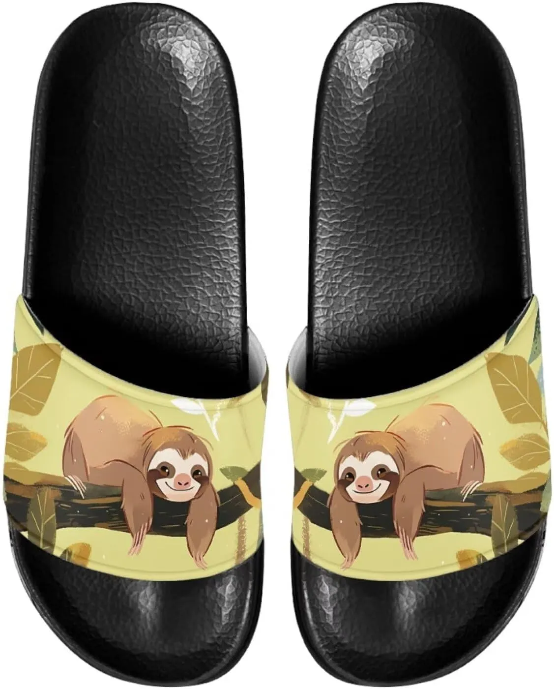 Open Toe Slippers for Women Rubber Slides Womens Sandal Slippers