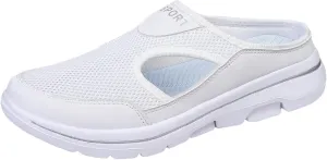 Orthopedic Sandals for Women Comfort Breathable Mesh Slippers Closed Toe Slides Sandal Lightweight Sport Shoes