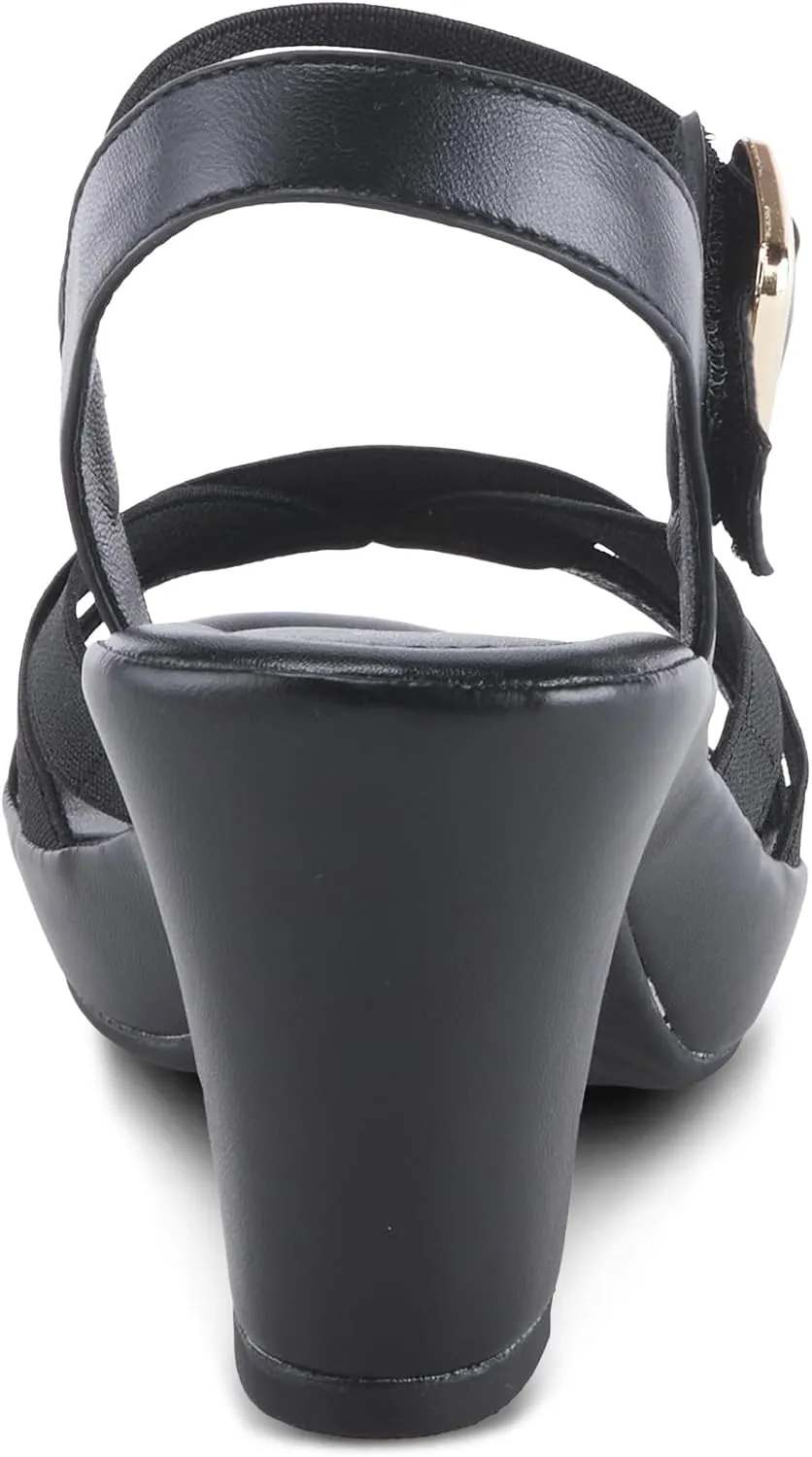 PATRIZIA Women's Neesa-Stretch Slingback Sandal