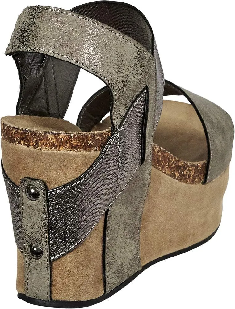 Pierre Dumas Women's Hester-1 Wedge Sandal