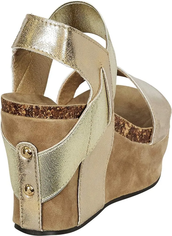 Pierre Dumas Women's Hester-1 Wedge Sandal