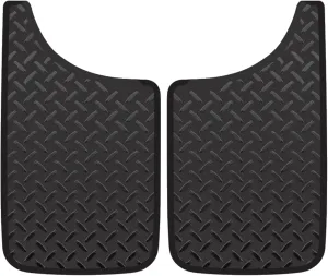 Plasticolor - 000548R01 - MUD GUARD DIAMOND PLATE 11X19