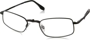 Pocket Reading Glass with Black Flat Folder, 1.50, 0.200 Ounce