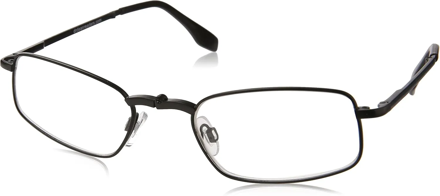 Pocket Reading Glass with Black Flat Folder, 1.50, 0.200 Ounce