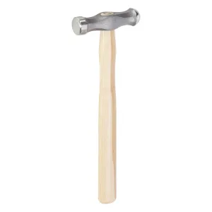 Polishing Hammer, Alloyed Special Steel Head, Durable Ash Wood Handle, Perfect for Slaters and Roofers, Made in Germany, 13 oz