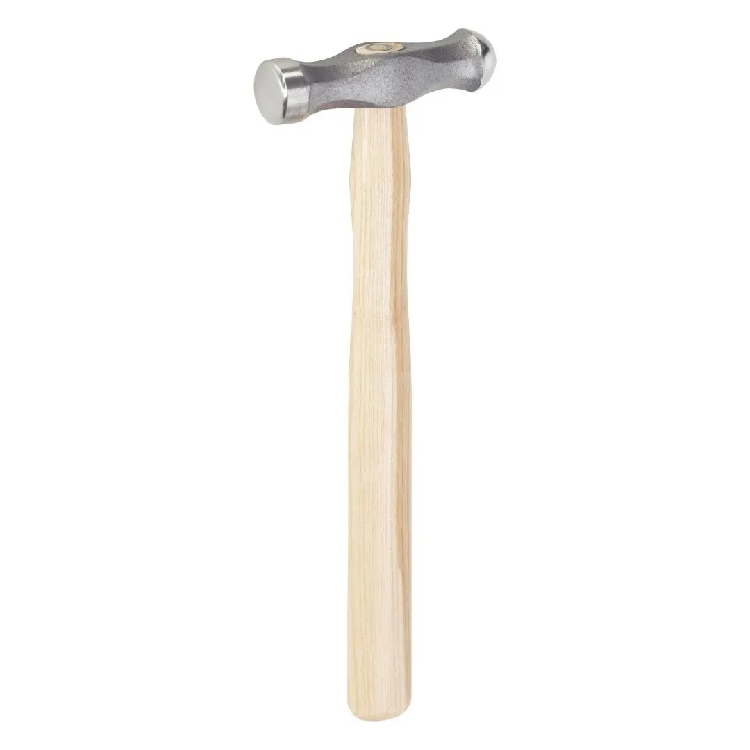 Polishing Hammer, Alloyed Special Steel Head, Durable Ash Wood Handle, Perfect for Slaters and Roofers, Made in Germany, 13 oz