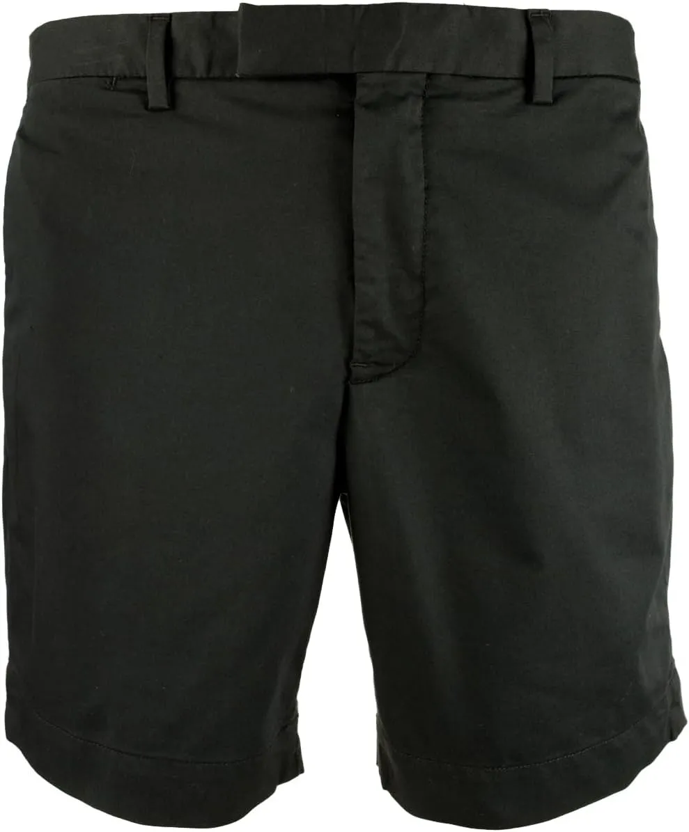 POLO RALPH LAUREN Men's Stretch Straight Fit Shorts Black 30