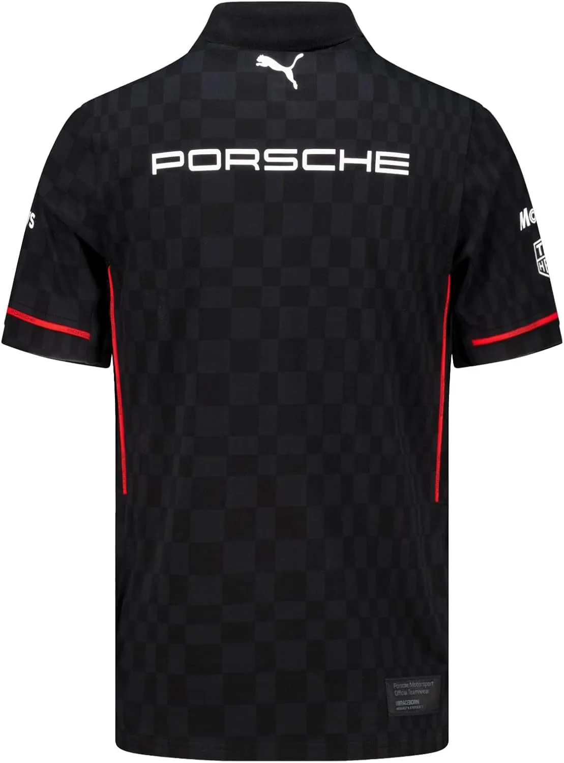 PUMA Porsche Motorsport Men's Team Polo - Black