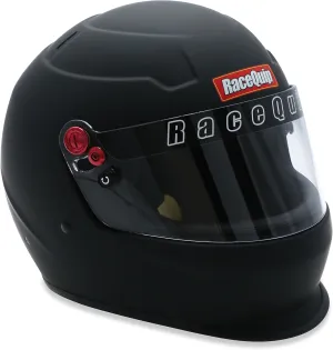 RACEQUIP Full Face Helmet PRO20 Series Snell SA2020 Rated Flat Black Medium 276993