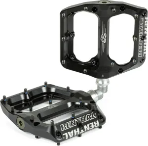 Renthal Revo-F Flat Pedals Black, One Size