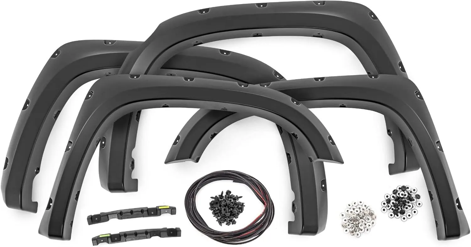 Rough Country Pocket Fender Flares for 2014-2021 Toyota Tundra - F-T11411A