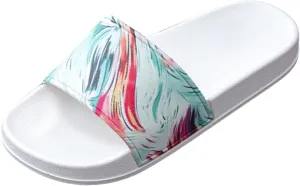 Sandals Women Dressy Summer Fashion Floral Pattern Men And Women Indoor Home Bathing Outside Wear Home Versatile One