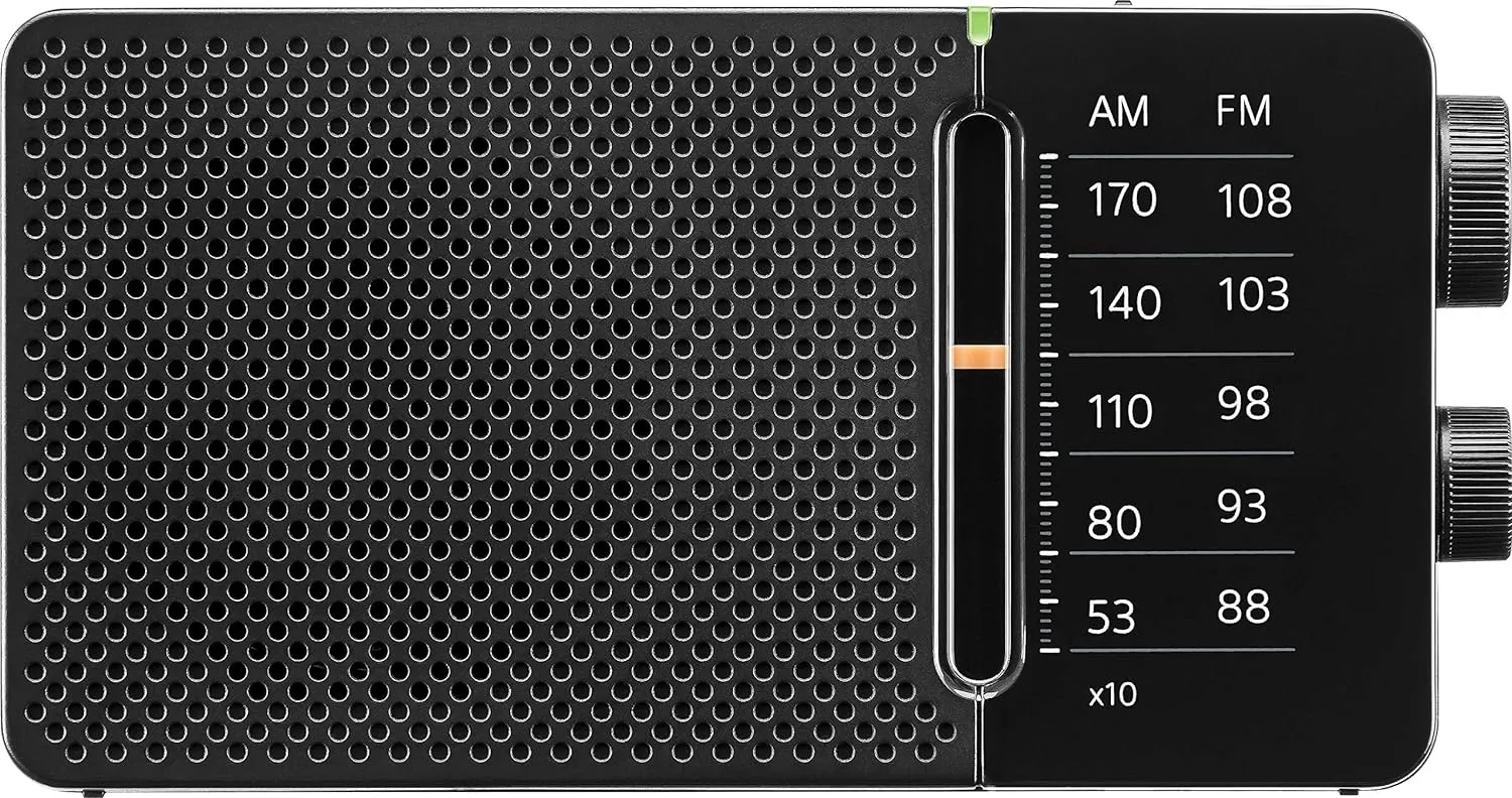 SANGEAN SR-36 AM/FM Pocket Radio (Black)