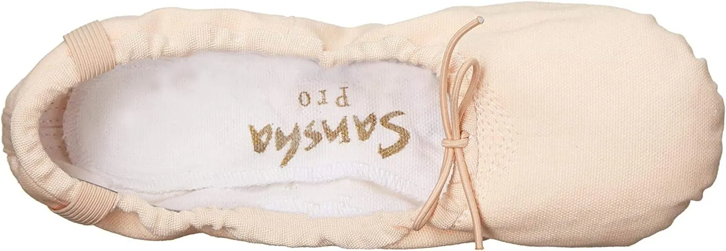 SANSHA Women's Pro 1 Canvas Ballet Slipper