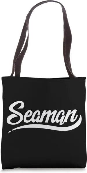 Seaman Mariner Sailor Seafarer Navigator Tote Bag