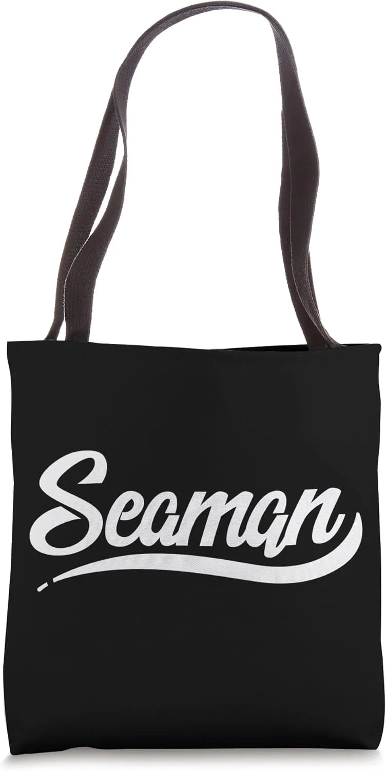 Seaman Mariner Sailor Seafarer Navigator Tote Bag