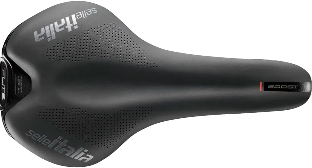 Selle Italia, Flite Boost Kit Carbonio, Saddle, 248 x 145mm, Unisex, 180g, Black