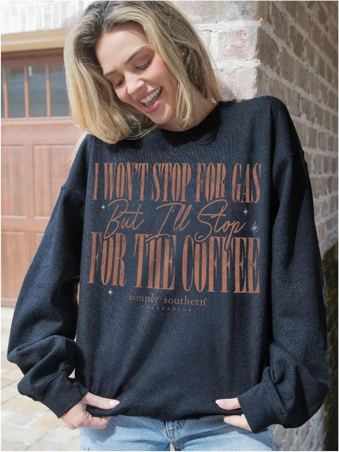 Simply Southern Fashion Crew Neck Sweatshirt