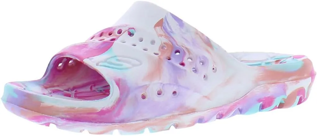 Skechers Boy's Foamies Hogan-Aqua Spurt Slide Sandal Sneaker