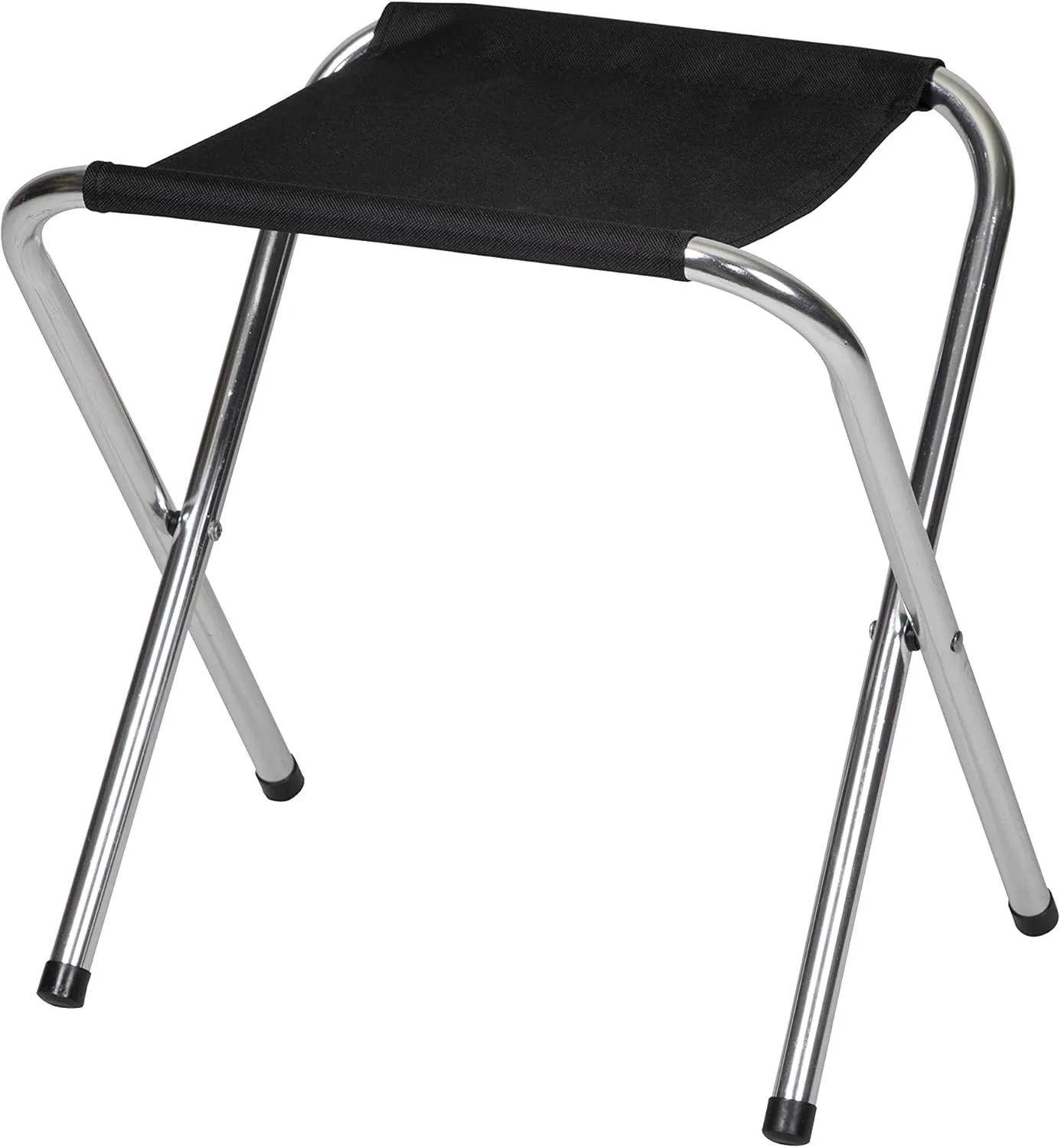 Stansport Folding Camp Stool (G-613-S) 15.7" L x 12.8" W x 15" H
