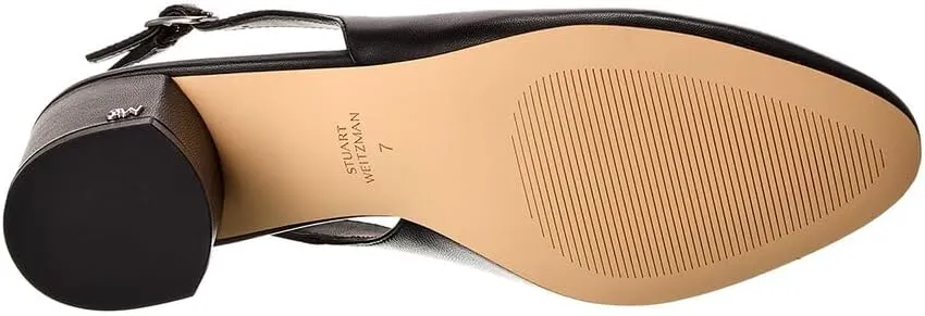 Stuart Weitzman Bridgt 50 Leather Slingback Pump