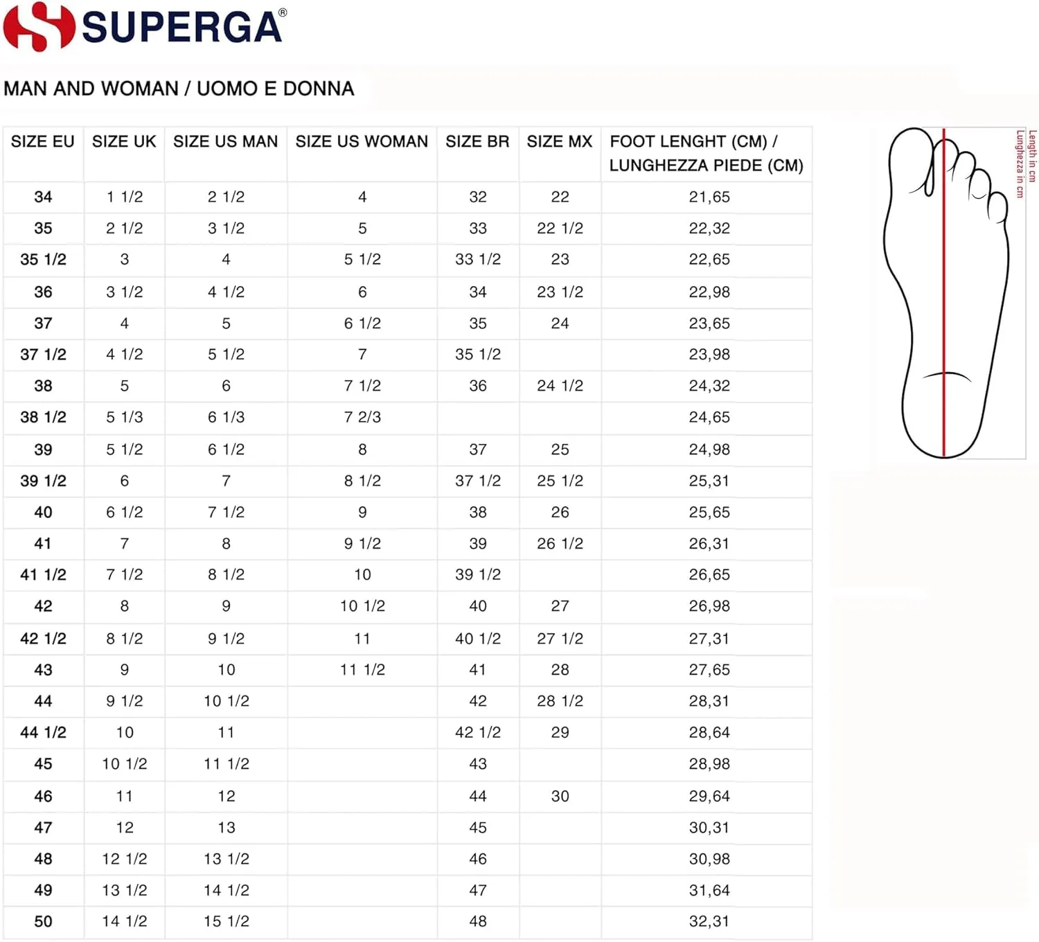 Superga Women's 3052 Alpina Apex Mid Hiking Shoe