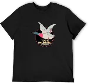 Togs Unlimited Chevignon Duck S Novelty Tshirt Black