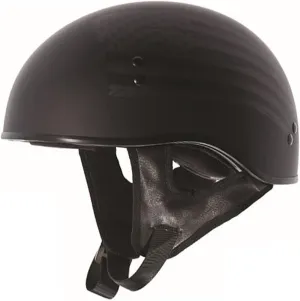 TORC T55 Spec-Op Half Helmet with 'Flag” Graphic (Flat Black, X-Small)