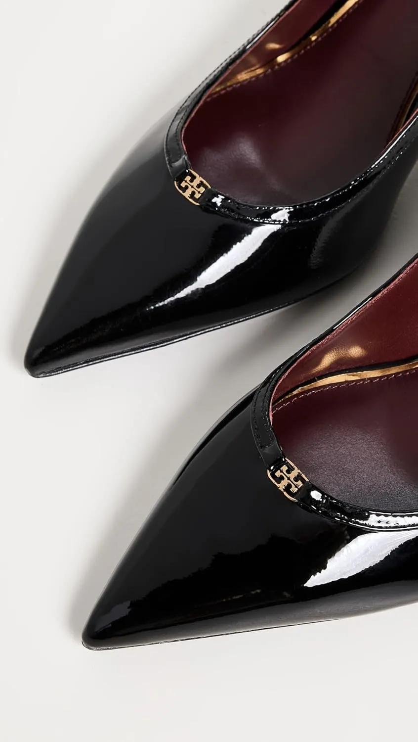 Tory Burch Women's Double T Buckle Pumps 80mm